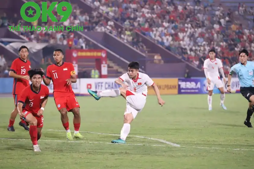 U23 Việt Nam liên tục tấn công nhưng cũng bỏ lỡ nhiều cơ hội